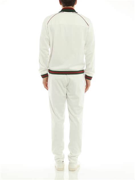 gucci tracksuit white